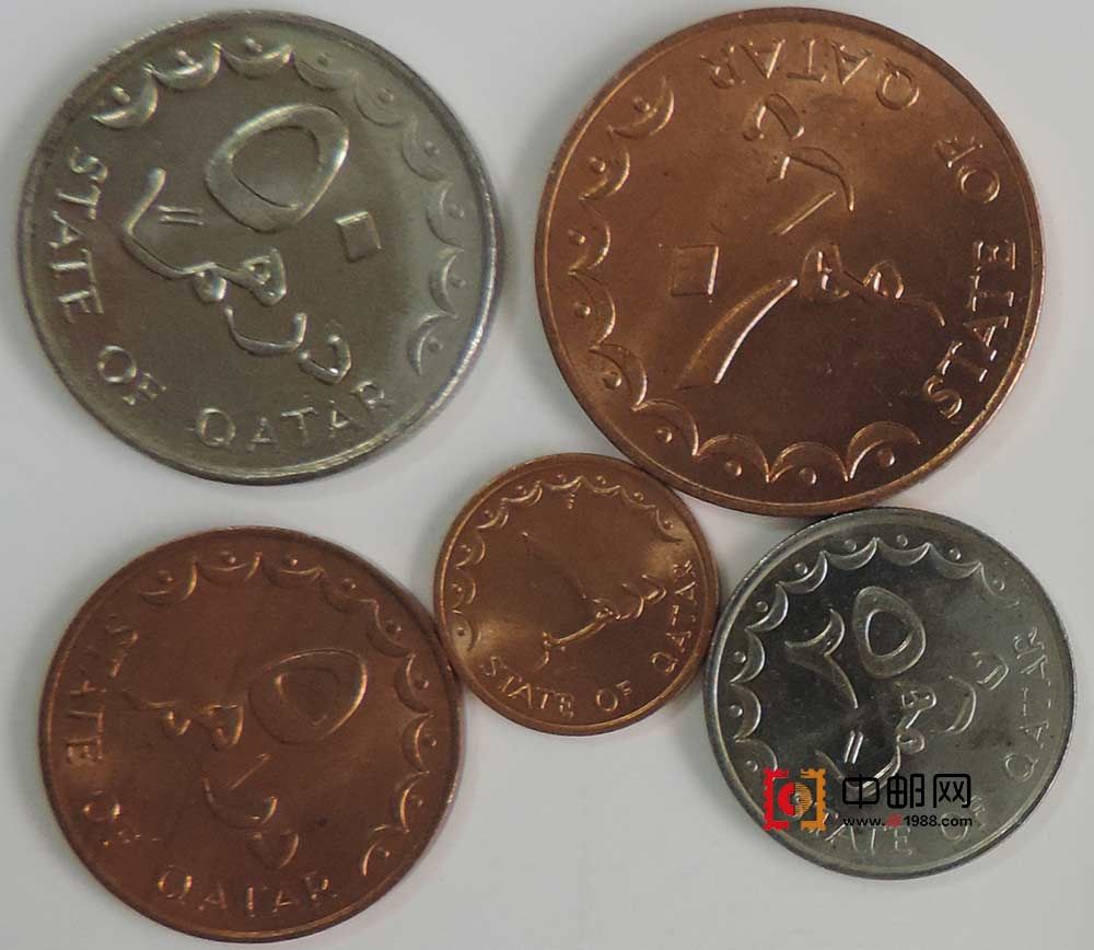 wgyb501 卡塔尔硬币5枚全(大图展示)
