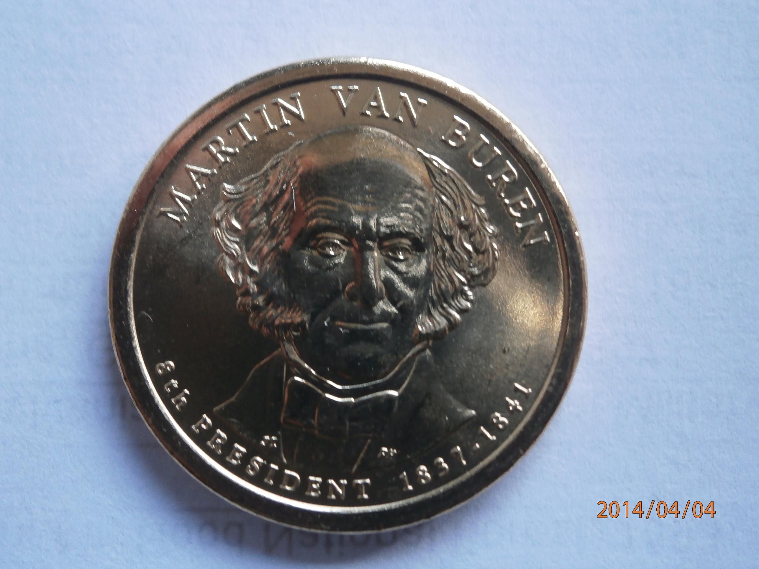 (原装) 美国总统系列美元纪念币威廉 亨里 哈里