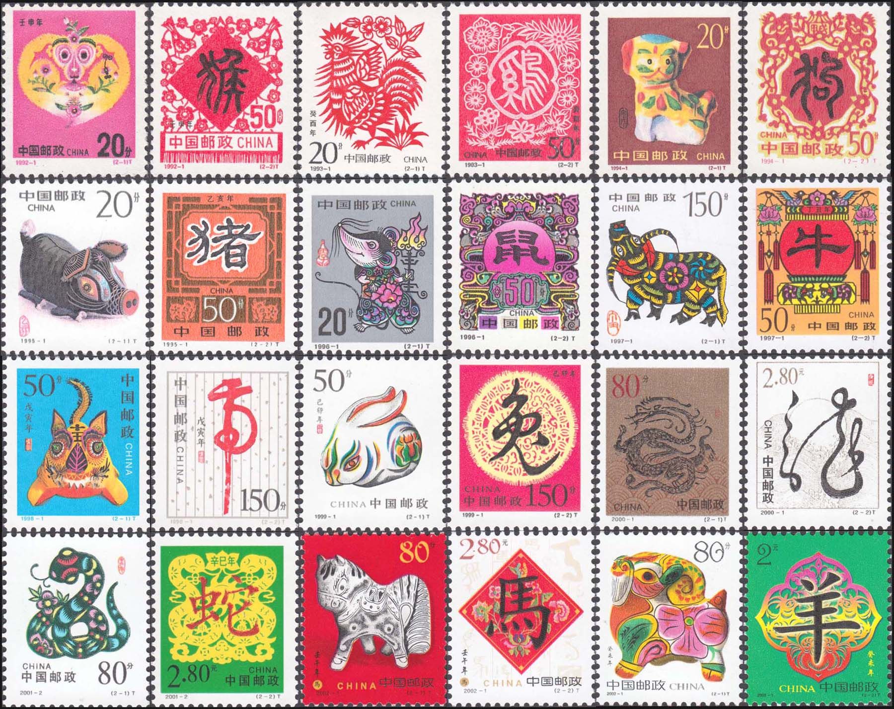 2005年的《乙酉年》邮票 - 中国邮政邮票博物馆