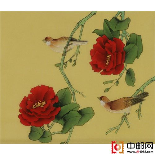 三尺斗方工笔玫瑰花(大图展示)