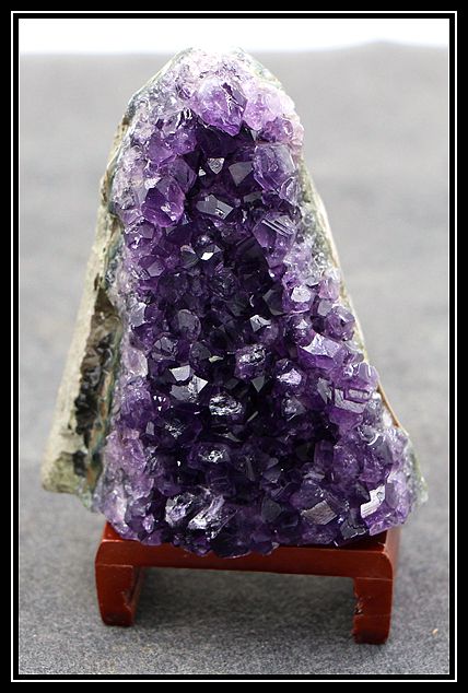 矿物晶体奇石头原石 极品天然乌拉圭紫晶洞摆件紫水晶原石摆件c(大图