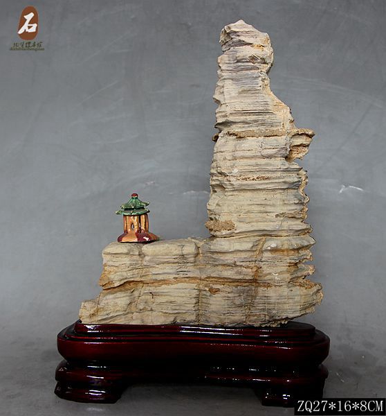 奇石头原石矿物晶体观赏石 造型石 千层石精品摆件千层石原石01(大图