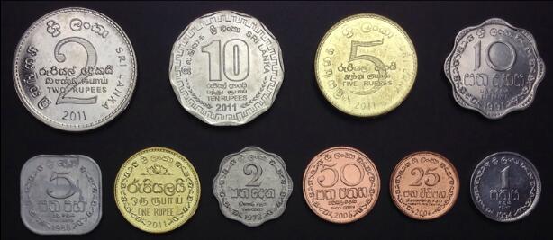 斯里兰卡硬币10枚大全套(大图展示)