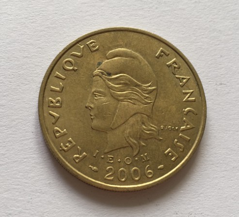 法属波利尼西亚2006年100法郎(大图展示)