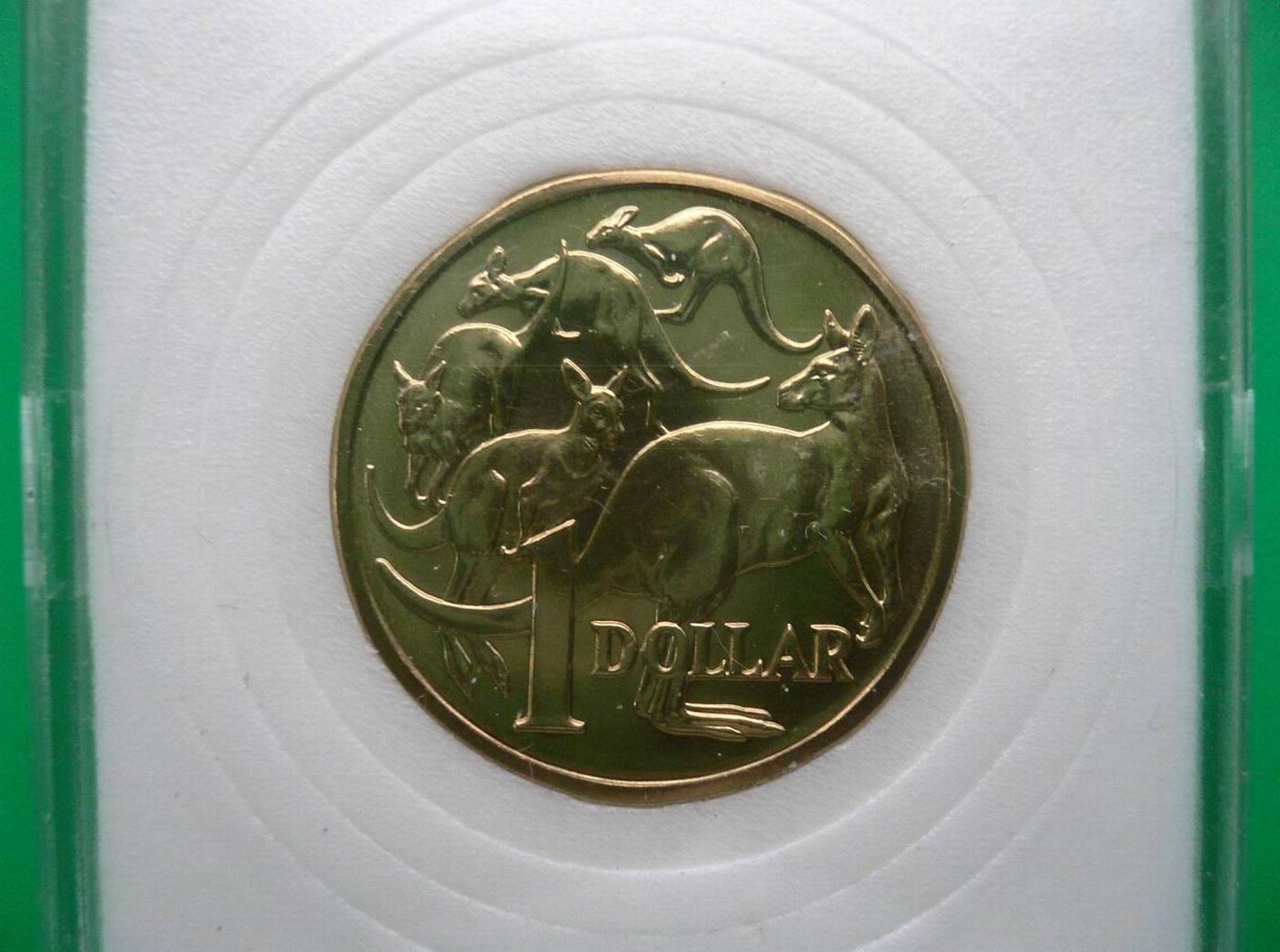 【获奖币】澳大利亚1985年1澳元 袋鼠 硬币 中