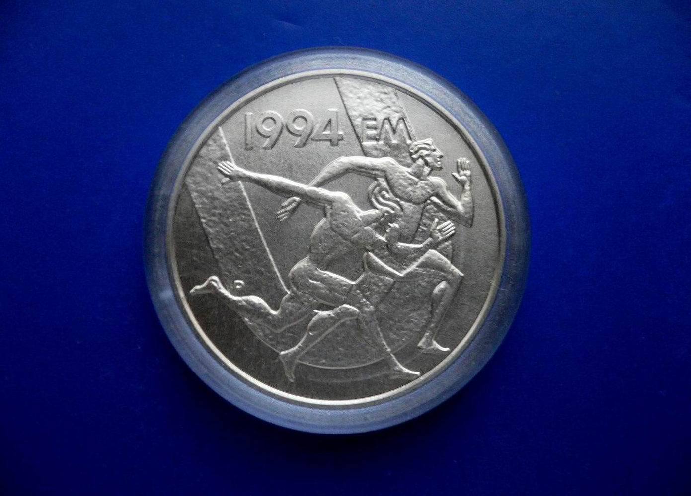 【获奖币】芬兰1994年欧洲田径锦标赛纪念银币(大图展示)