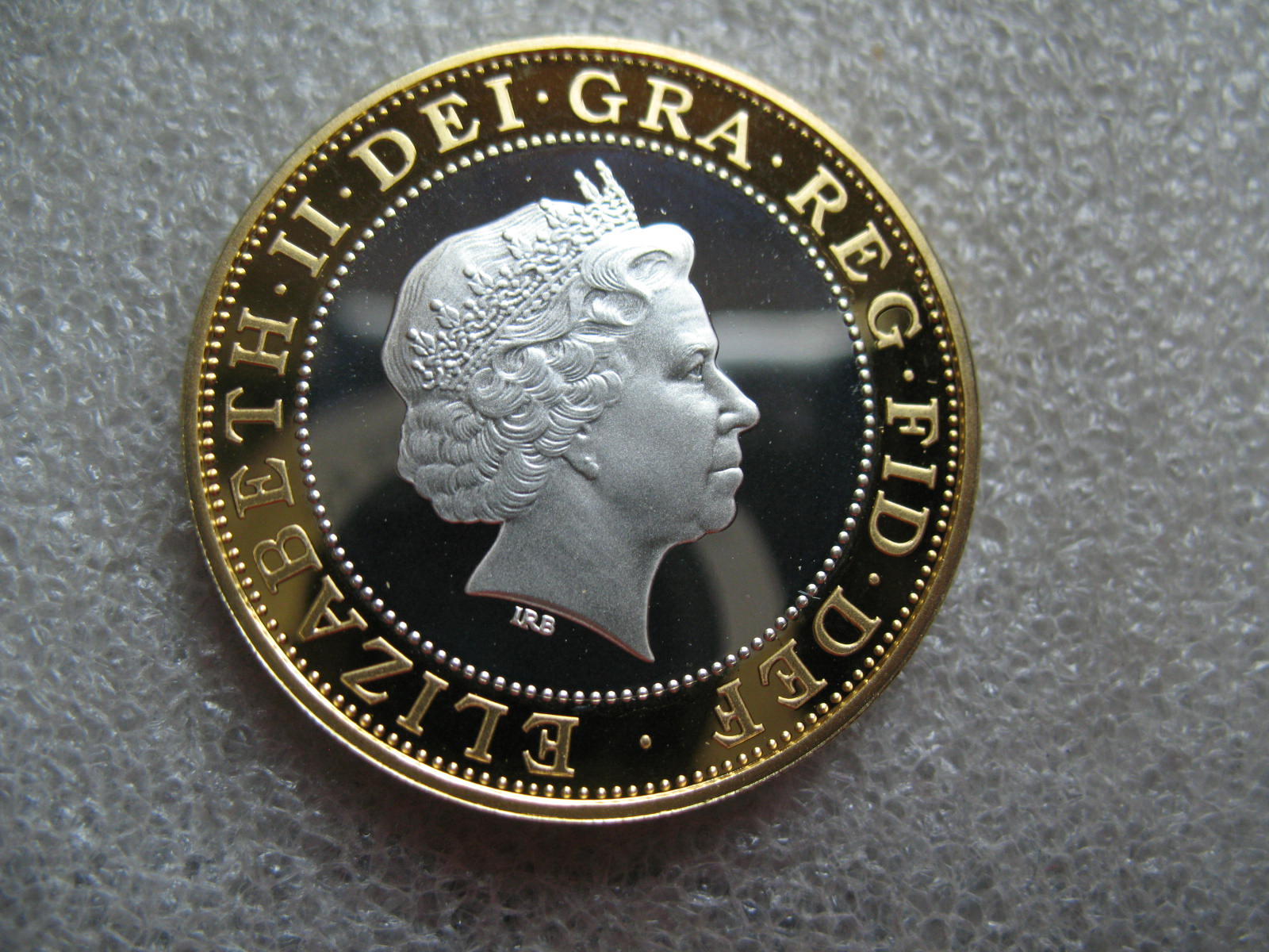 2008年英国1英镑鎏金硬币 中邮网[集邮/钱币/邮票/金银币/收藏资讯]全球最大收藏品商城