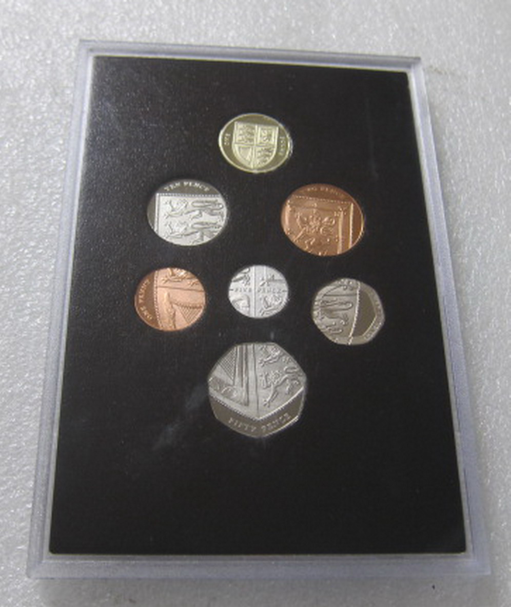 英国2008年国徽版精制封装套币 7枚套 中邮网