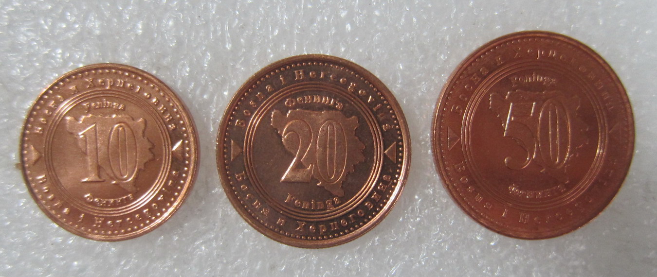波黑共和国1998年3枚套 中邮网[集邮\/钱币\/邮票