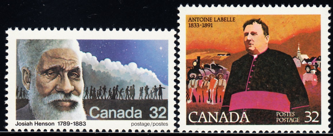 加拿大邮票1983年 名人(大图展示)