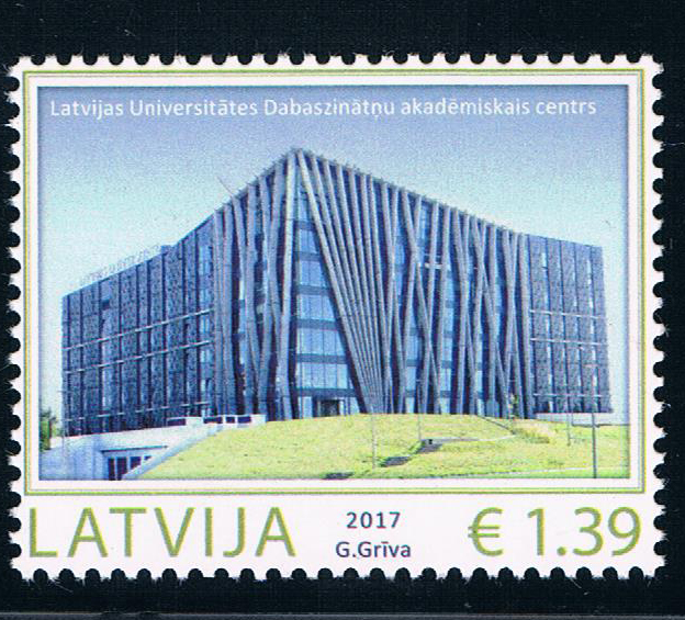 拉脱维亚2017拉脱维亚大学自然科学中心建筑