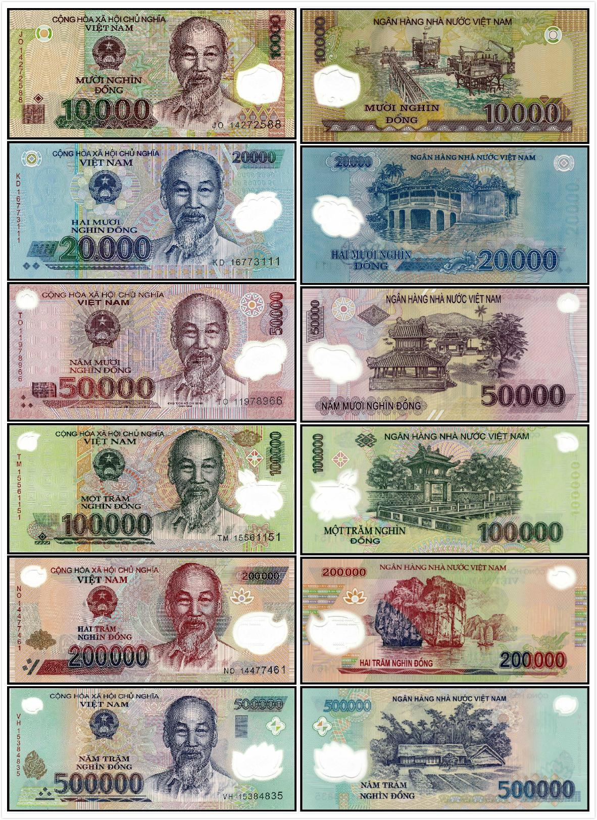 越南纸币100张1件.越南收藏币_外国钱币_图片价格_收藏鉴定_7788钱币网