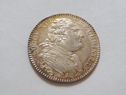 法国路易16世国王 1786年代用银币