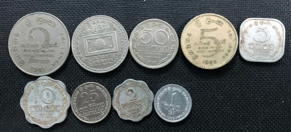 wgyb708 斯里兰卡硬币9枚合售(大图展示)