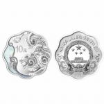 2022年壬寅（虎）梅花形30克银质纪念币